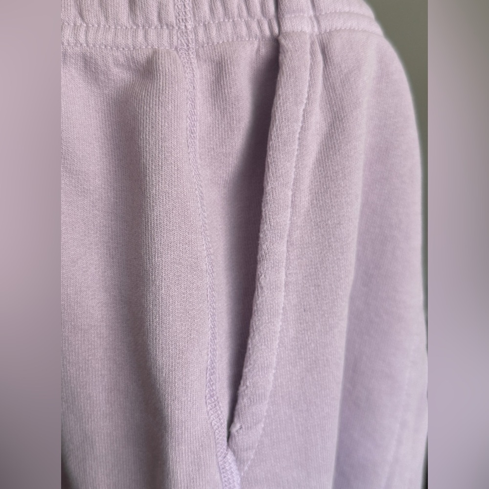 Nili Lotan Lavender Cropped Track Pants - Picture 3 of 12